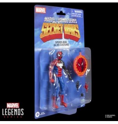 Secret Wars Marvel Legends - Figurine Spider-Man (Alien Costume) 15 cm