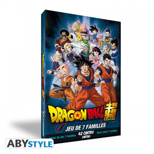 Dragon Ball Super - Jeu 7 familles Dragon Ball Super