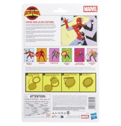 Secret Wars Marvel Legends - Figurine Spider-Man (Alien Costume) 15 cm