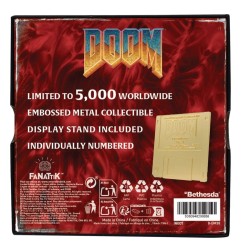 Doom - Réplique Floppy Disk Gold Plated Limited Edition
