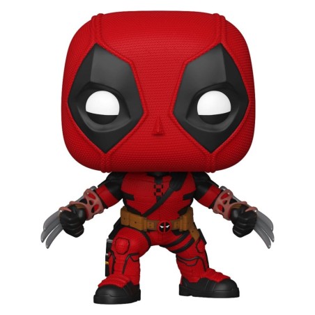 Deadpool & Wolverine - Figurine POP! Deadpool avec des griffes 9 cm