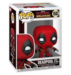 Marvel - Deadpool & Wolverine POP! Vinyl Figure Deadpool with Claws 9 cm
