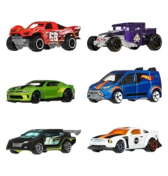 Hot Wheels Silver Series - Pack 6 véhicules Hot Wheels Silver Series Die-Cast 1/64 Legends