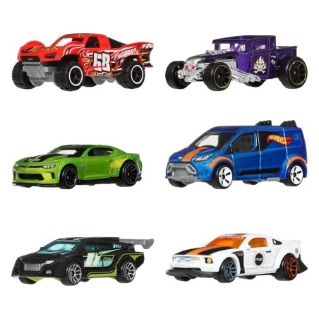Hot Wheels - Silver Series Die-Cast Vehicle 6-Pack 1/64 Legends