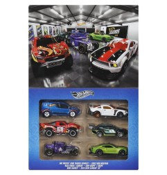 Hot Wheels Silver Series - Pack 6 véhicules Hot Wheels Silver Series Die-Cast 1/64 Legends