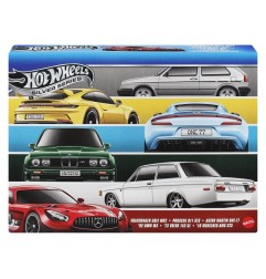 Hot Wheels Silver Series - Pack 6 véhicules Hot Wheels Silver Series Die-Cast 1/64 Euro Style