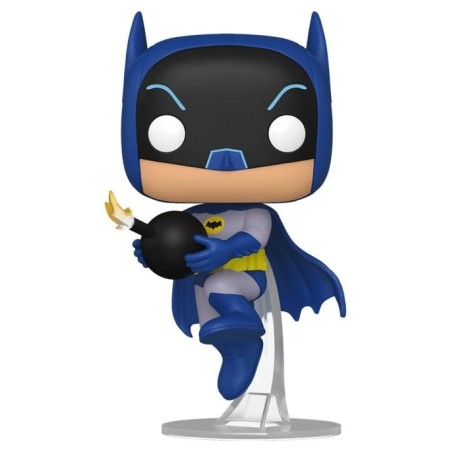 DC Comics - Batman 66 POP! Heroes Vinyl Figure Batman with Bomb 9 cm