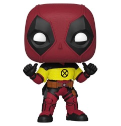 Deadpool 2 - Figurine POP! Deadpool 2 avec T-shirt X-Men 9 cm