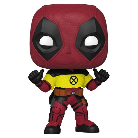 Deadpool 2 - Figurine POP! Deadpool 2 avec T-shirt X-Men 9 cm