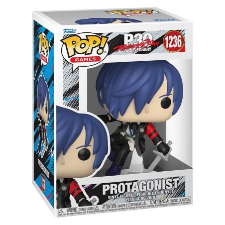 Persona - 3 POP! Games Vinyl Figure Male Protagonist (Makoto) 9 cm
