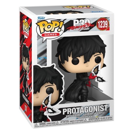 Persona - 5 POP! Games Vinyl Figure Protagonist (Ren) 9 cm