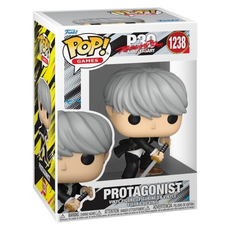Persona 4 - Figurine POP! Protagonist (Yu) 9 cm