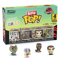 Jurassic Park - Pack 4 figurines Bitty POP! Jurassic Park Mr. DNA 2,5 cm