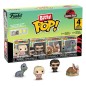 Jurassic Park - Pack 4 figurines Bitty POP! Triceratops 2,5 cm