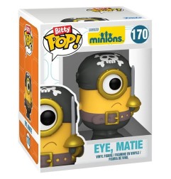 Minions - Pack 2 figurines Bitty POP! Bride Kevin & Eye, Matie 2 cm