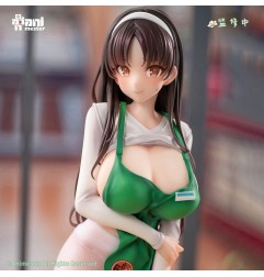 Original Character - Statuette 1/6 First Business! Mari Hanamiya the Gentle Shop Assistant illustration by POPQN 28 cm