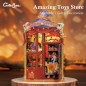 CuteBee - Maquette Book Nook Amazing Toy Store 17 x 12 cm