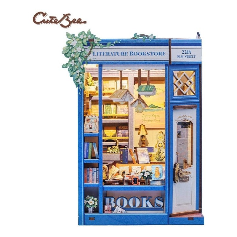 Other - Book Nook Literature Bookstore 17 x 12 cm Other - Book Nook Literature Bookstore 17 x 12 cm