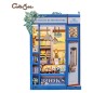 CuteBee - Maquette Book Nook Literature Bookstore 17 x 12 cm