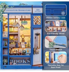 Other - Book Nook Literature Bookstore 17 x 12 cm