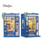 CuteBee - Maquette Book Nook Literature Bookstore 17 x 12 cm