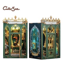 CuteBee - Maquette Book Nook The Darkness Herbarium 17 x 12 cm