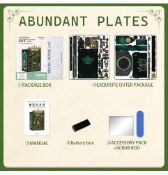 Other - Book Nook The Darkness Herbarium 17 x 12 cm