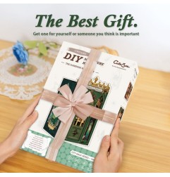 CuteBee - Maquette Book Nook The Darkness Herbarium 17 x 12 cm