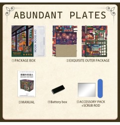 Other - Book Nook Hong Kong Neon Light 13 x 17 cm