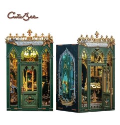 CuteBee - Maquette Book Nook The Darkness Herbarium 17 x 12 cm