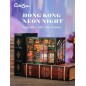 CuteBee - Maquette Book Nook Hong Kong Neon Light 13 x 17 cm