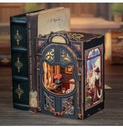 Other - Book Nook Count Cat's Study 17 x 12 cm