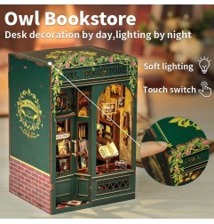Other - Book Nook Owl Bookstore 17 x 12 cm