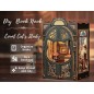 CuteBee - Maquette Book Nook Count Cat's Study 17 x 12 cm
