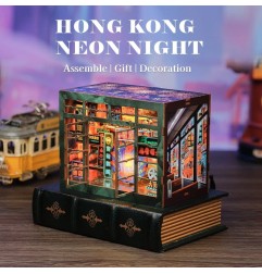Other - Book Nook Hong Kong Neon Light 13 x 17 cm