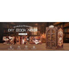 Other - Book Nook Bookshop Memories 17 x 10 cm