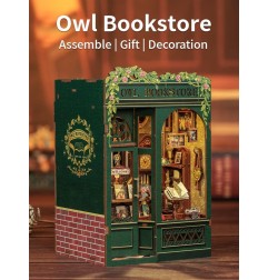 Other - Book Nook Owl Bookstore 17 x 12 cm
