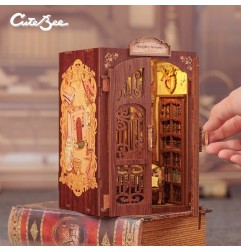 CuteBee - Maquette Book Nook Bookshop Memories 17 x 10 cm