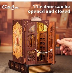 CuteBee - Maquette Book Nook Bookshop Memories 17 x 10 cm