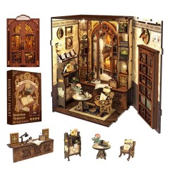 CuteBee - Maquette Book Nook Bookshop Memories 17 x 10 cm