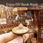 CuteBee - Maquette Book Nook Eternal Bookstore 23 x 11 cm