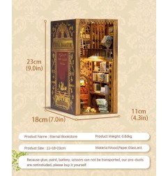 CuteBee - Maquette Book Nook Eternal Bookstore 23 x 11 cm