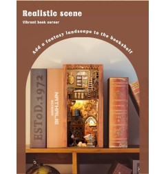 CuteBee - Maquette Book Nook Eternal Bookstore 23 x 11 cm