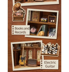 Other - Book Nook The Secret Rhythm 23 x 11 cm