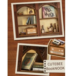 CuteBee - Maquette Book Nook The Secret Rhythm 23 x 11 cm