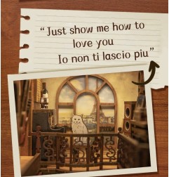 Other - Book Nook The Secret Rhythm 23 x 11 cm