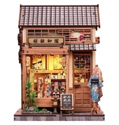 Other - Miniature House Model Kit Sakura O Kimono Shop 19 x 14 cm