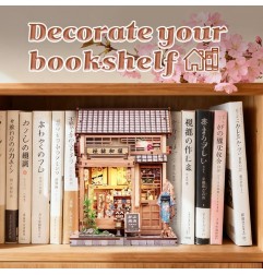 CuteBee - Maquette Miniature House Sakura O Kimono Shop 19 x 14 cm