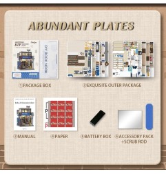 CuteBee - Maquette Miniature House Beika-cho Convenience Store 22 x 15 cm