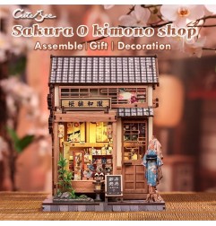 Other - Miniature House Model Kit Sakura O Kimono Shop 19 x 14 cm